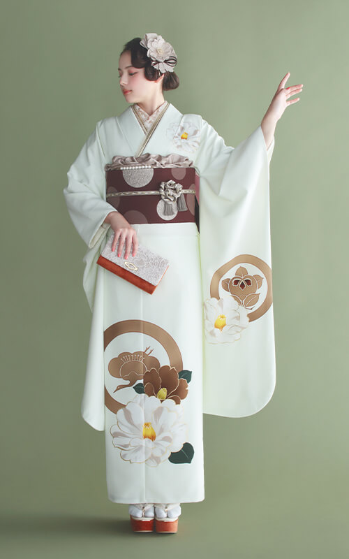 F1713 つばき家紋 オフ