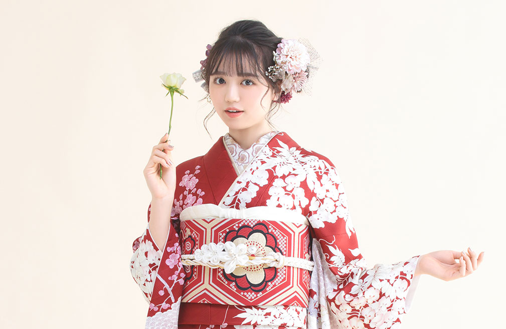振袖 緋色の祝い(赤)