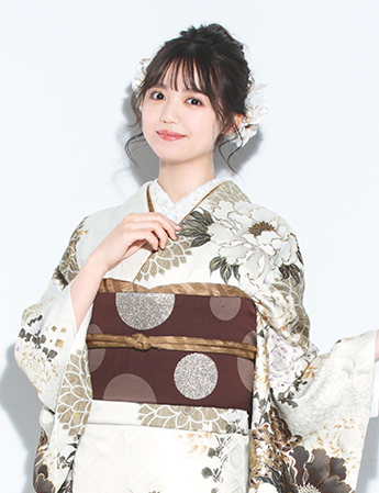 振袖 白クジャク(白)