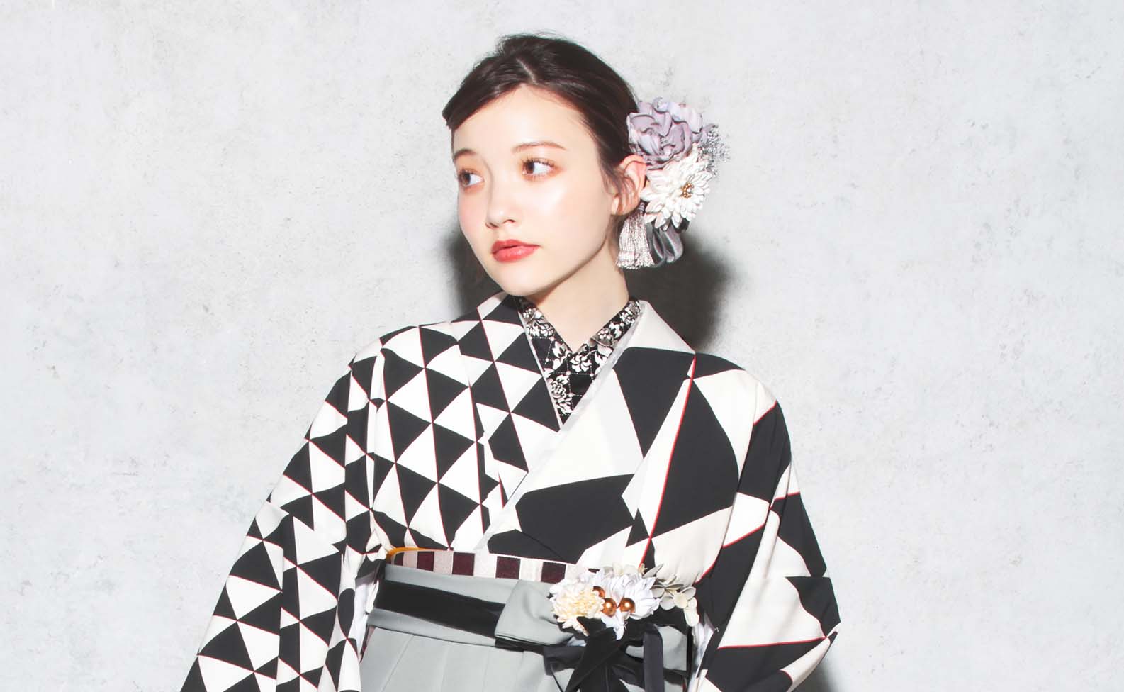 ウロコ(片身替り/黒)