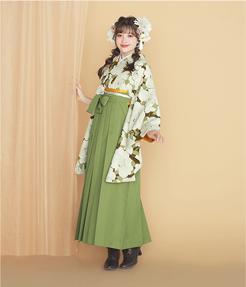 椿づくし(オリーブ)