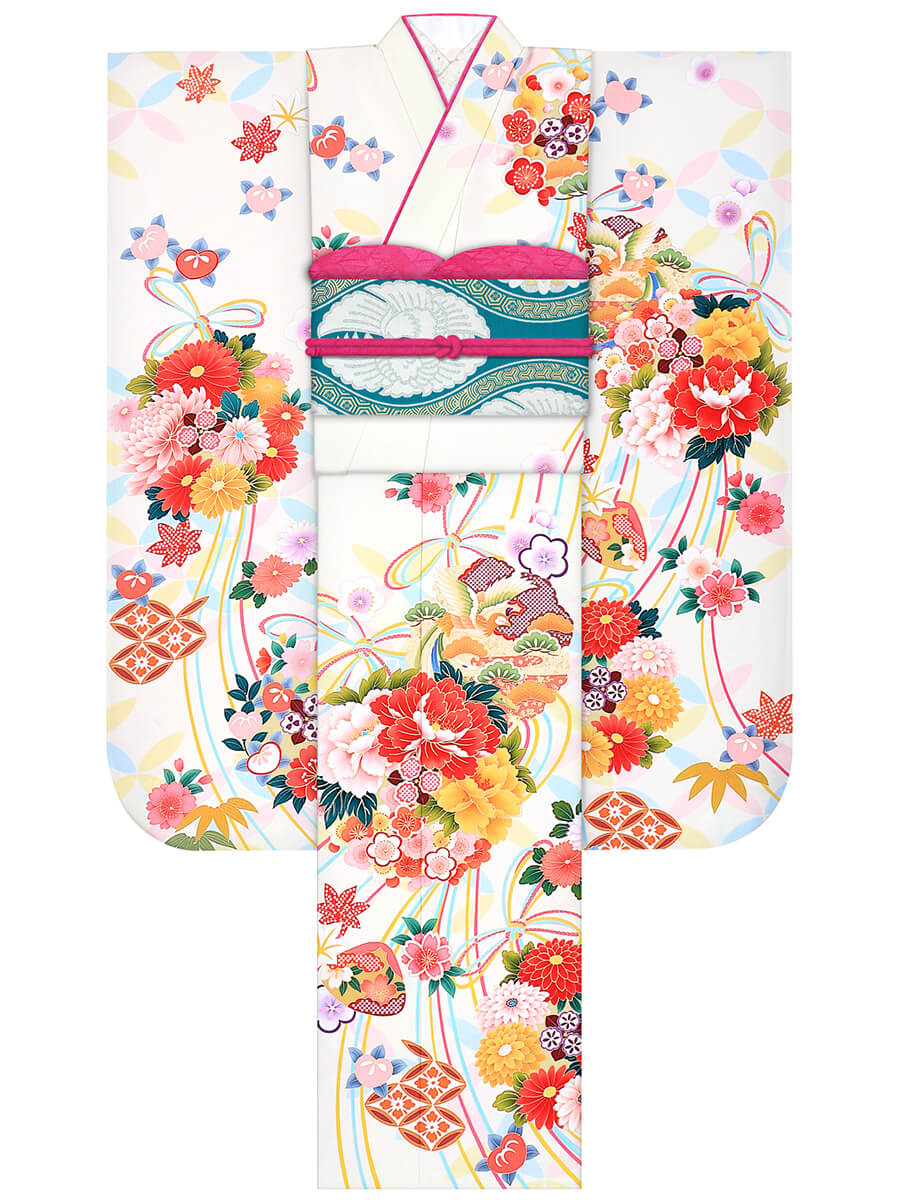 春タイプの振袖を夏タイプに