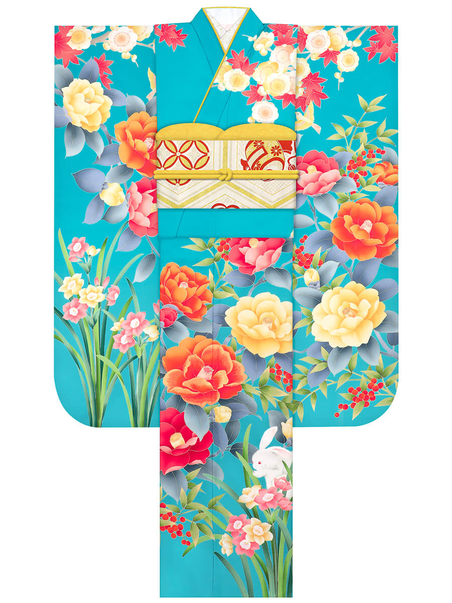 春タイプに似合う青