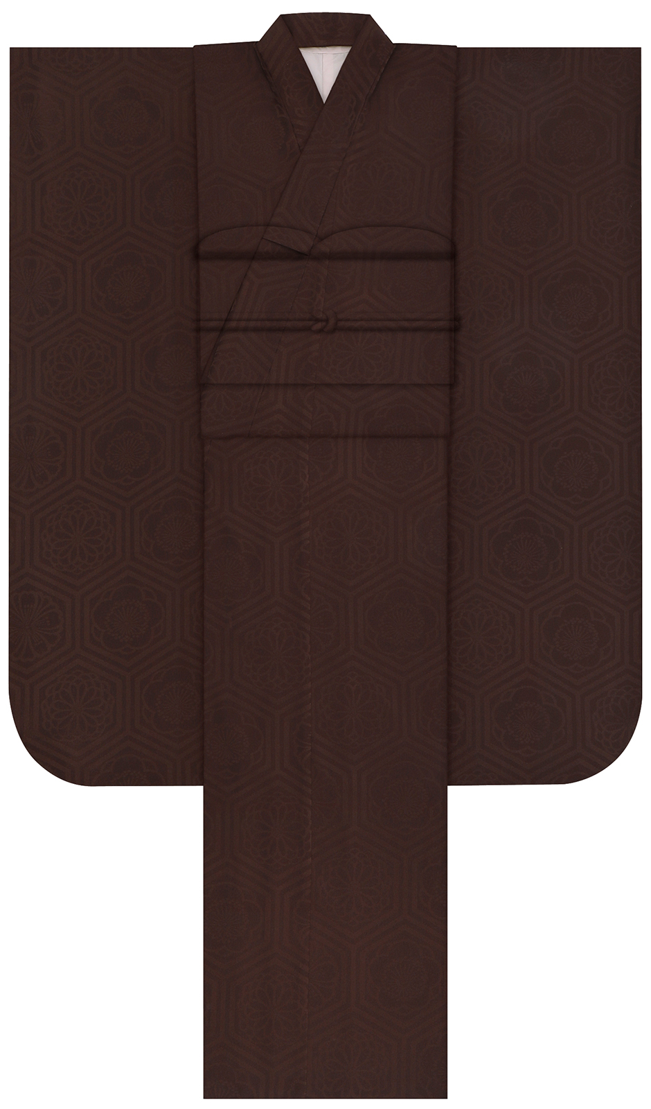 華亀甲 ブラウン