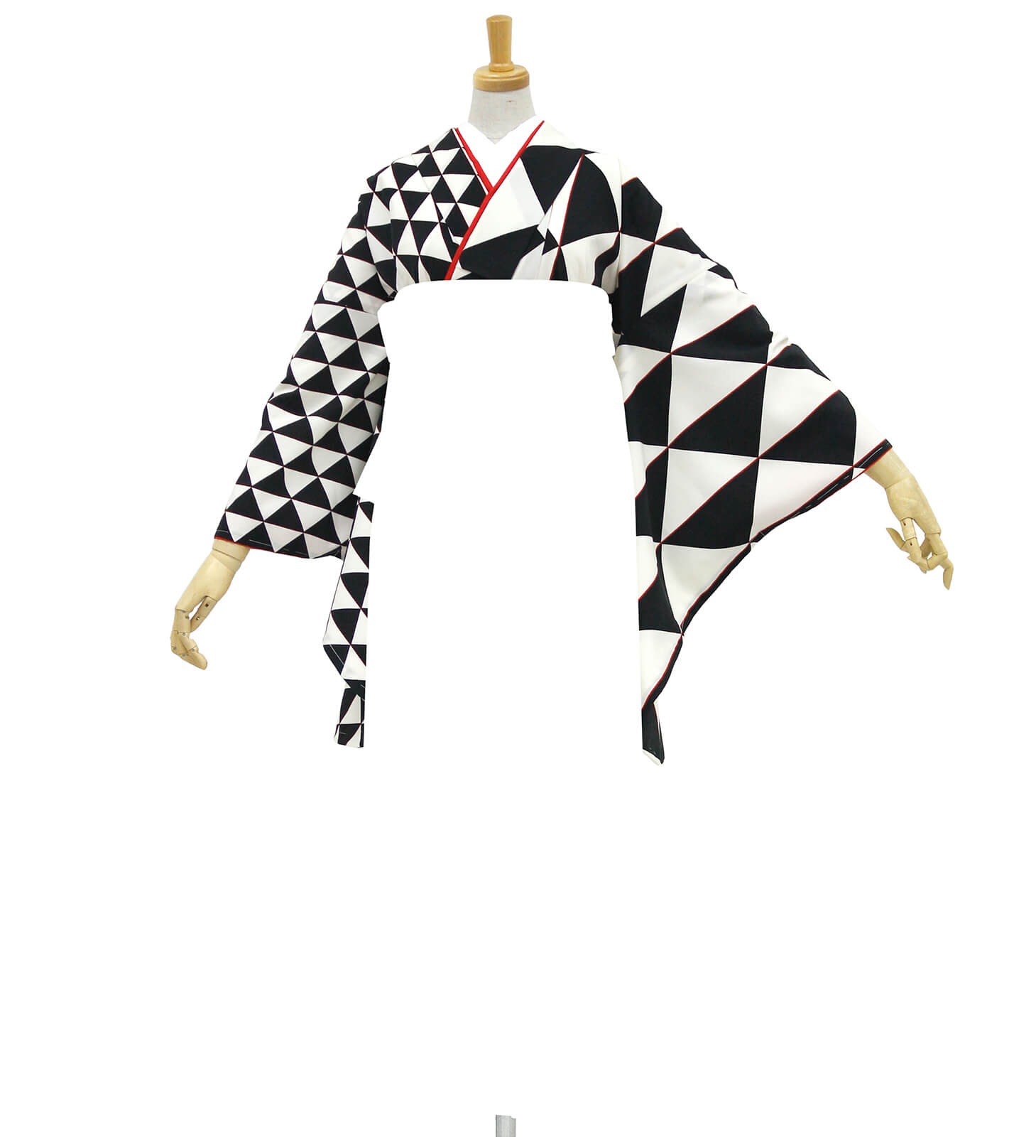 ウロコ 片身替り/黒