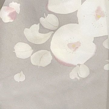 水彩椿 グレージュ