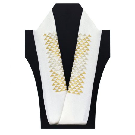 ウロコ 白×金(1)