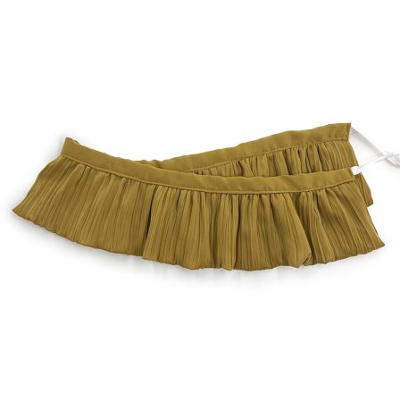 プリーツフリルしごき マスタード (2)