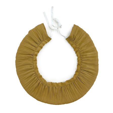 プリーツフリルしごき マスタード (3)