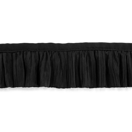 プリーツフリルしごき 黒 (4)