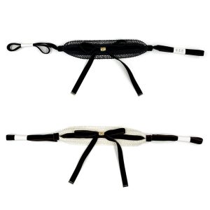 チョーカー コードレースとベロアリボン