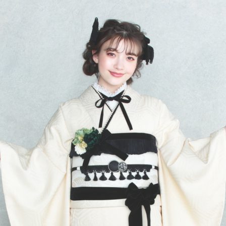 Coordinate(タッセルとレースくるみ 黒)