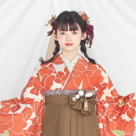 Coordinate(プリーツフリルしごき チャコール)※帯飾りとしてご使用の場合は『帯揚げ飾り』をおすすめ致します。