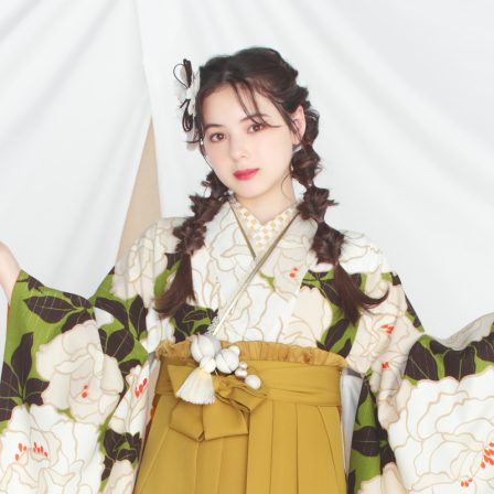 Coordinate(プリーツフリルしごき マスタード)※帯飾りとしてご使用の場合は『帯揚げ飾り』をおすすめ致します。