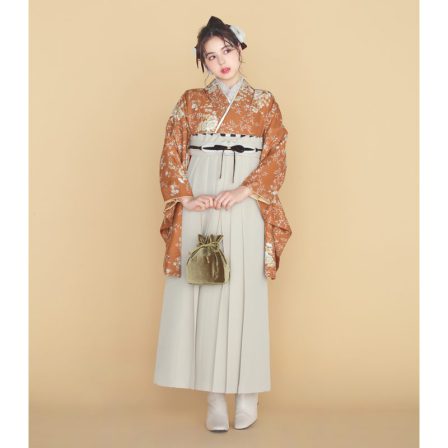 Coordinate(ベロア巾着 キャメル)