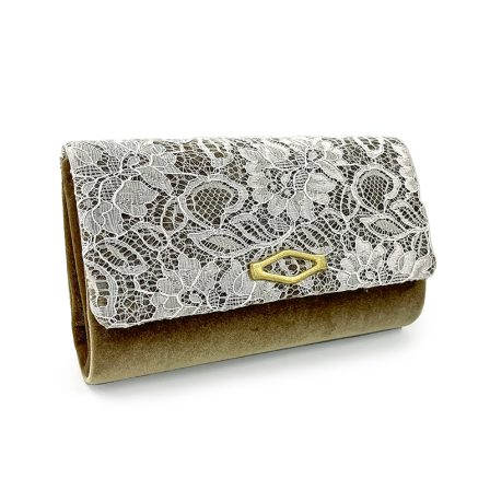 レースクラッチタッセル付き ベージュ(8)