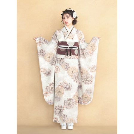 菊・ベージュ (1)