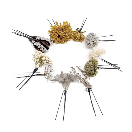 ピオニーとコードレース マスタード(5)