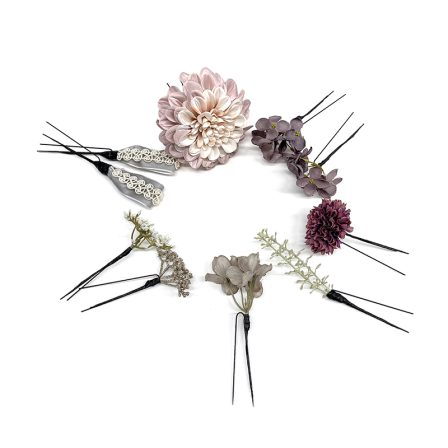 ピオニーとコードレース モーヴ (5)