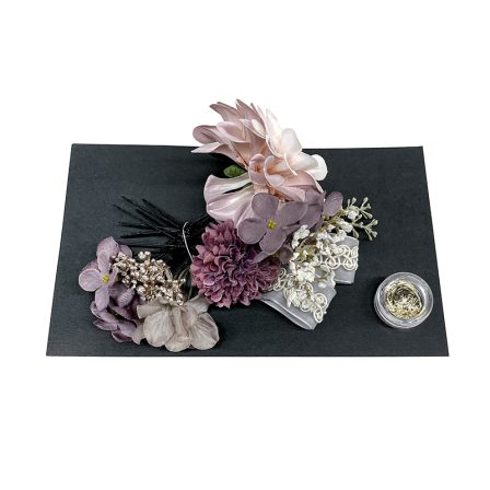 ピオニーとコードレース モーヴ (8)