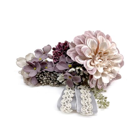 ピオニーとコードレース モーヴ (1)