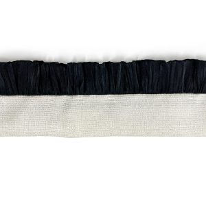 プチプリーツフリル 黒 (2)