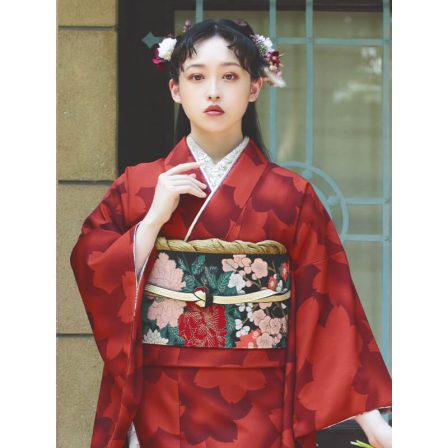 22OF-5 桜×孔雀 柿茶 (2)